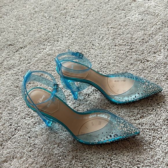 Aldo X Disney Glassslipper in Blue Heels Cinderella Collection - Picture 4 of 9